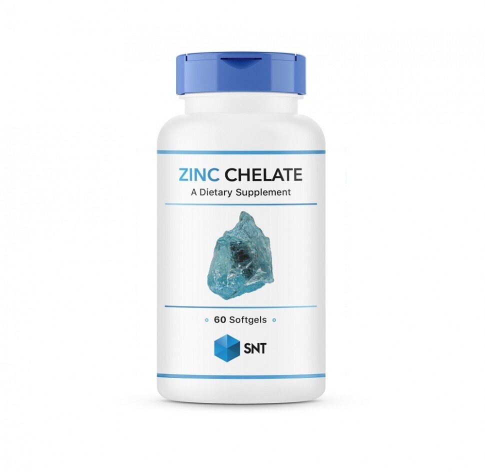 Цинк SNT Zinc Chelate 30mg (60кап.)