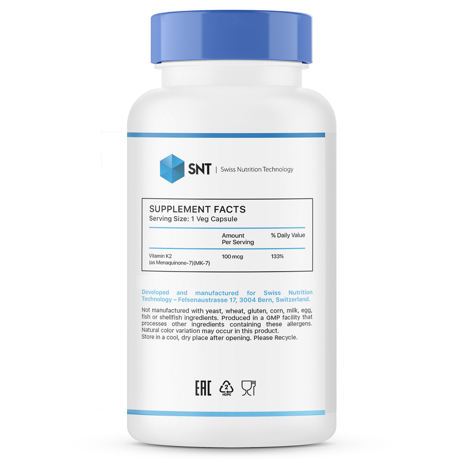 Витамины SNT K2 MK7 (120 кап.)