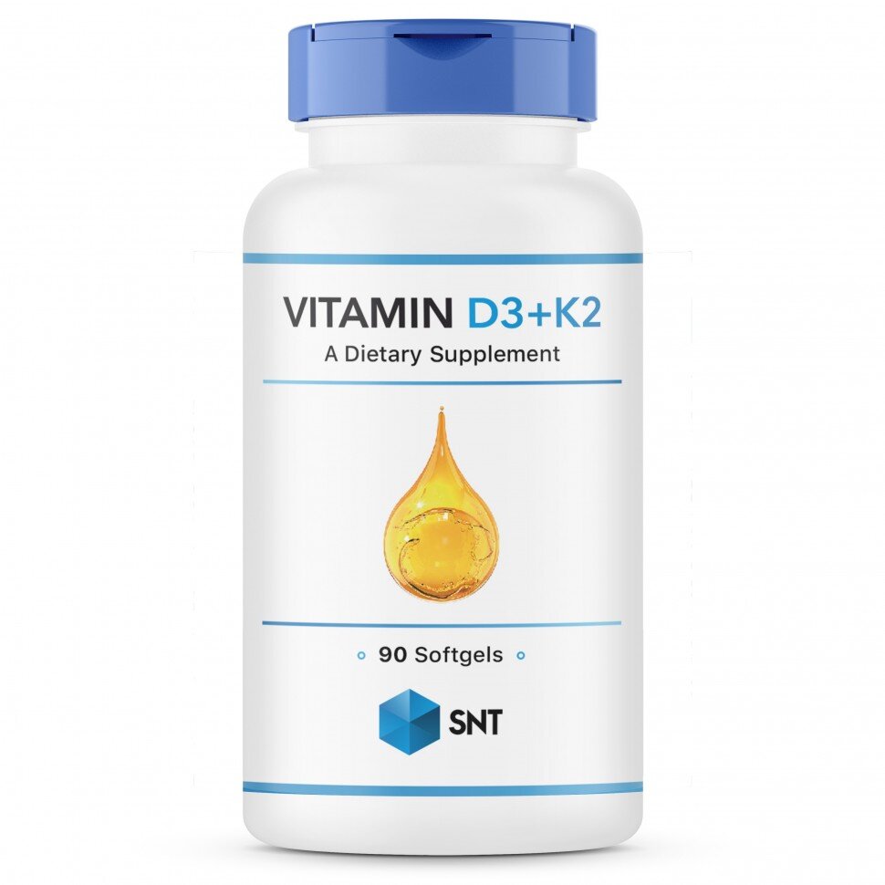 Отдельные витамины SNT Vitamin D3 + K2 (150кап.)