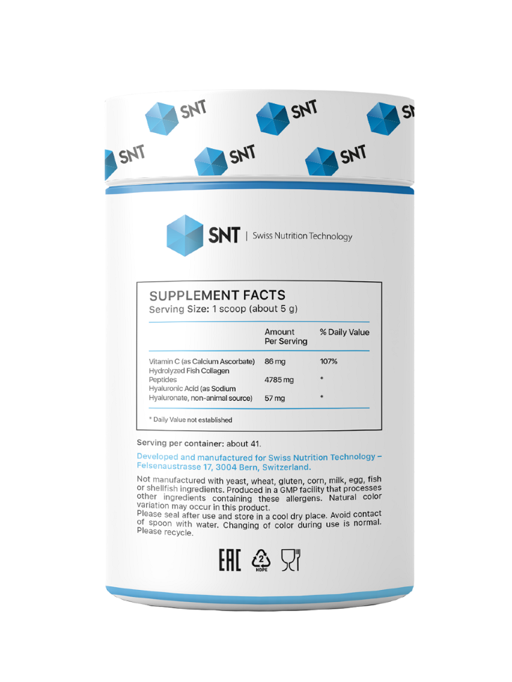 SNT Fish collagen peptide powder (208гр.)
